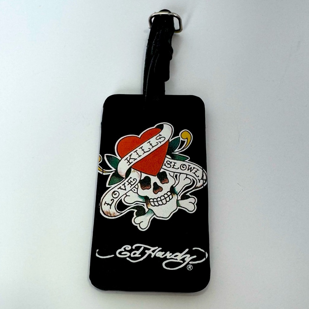 NWOT Ed Hardy Luggage Tag